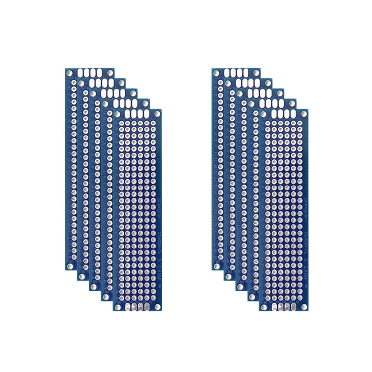 5/10PCS PCB Board Prototype Board Blue 2x8/3x7/4x6/5x7/7x9cm Double Sided Circuit Boards For DIY Soldering Project