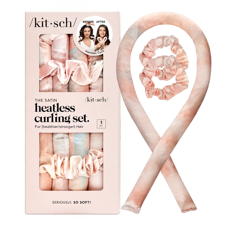 Kitsch Satin Heatless Curling Set
